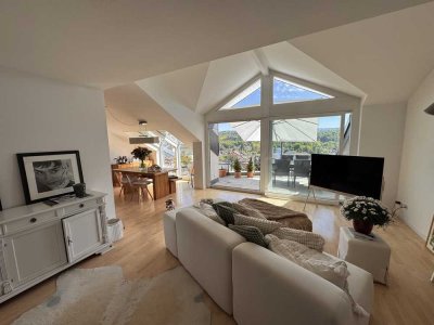 Exklusive Maisonette-Wohnung mit Panoramaausblick