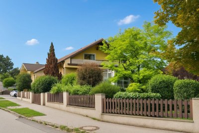 PÖTTSCHING - Großes Haus - Flexible Nutzung - ca. 625 m² Grund - ca. 176m² WFL - 5 Zimmer - Garage - gepflegter Garten - neue Heizung - Nahe Freibad - sofort beziehbar