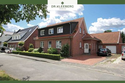 Zweifamilienhaus mit großem Grundstück in zentrumsnaher Lage von Laer