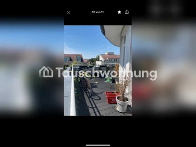 Tauschwohnung: Tausch: 2-Zimmer mit riesiger Dachterasse gegen 2-3 Zimmerw.
