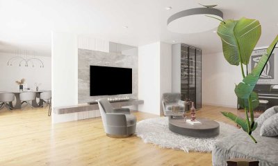 Moderne Souterrain-Wohnung mit Gartenanteil im Neubau (Haus 2) nahe Landau – Provisionsfrei | KfW 40