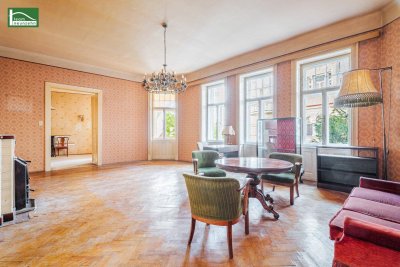 Großzügiger Altbauklassiker in ruhiger Seitengassenlage