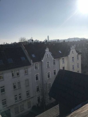 Dachgeschoßwohnung über 2 Etagen mit Balkon im Martinsviertel