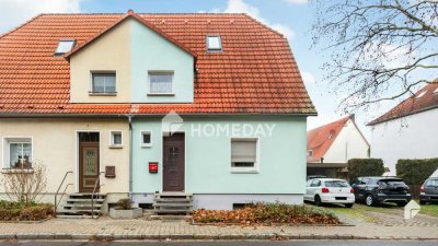 Ihr neues Zuhause: Doppelhaushälfte mit Garten und Platz für die Familie in Leuna