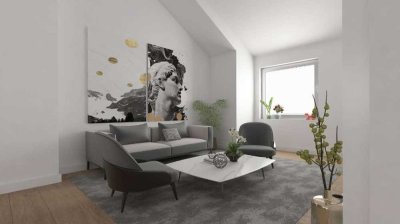 Lichtdurchflutete Dachgeschosswohnung kernsaniert -provisionsfrei-