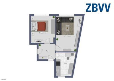 Sie arbeiten im Süd-Bezirk ? Hier kommt Ihre Wohnung !