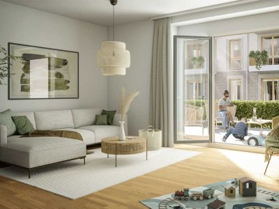 Komfortables Stadtapartment - 3-Zimmer-Wohnung mit zwei Bädern