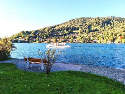 Rottach-Egern / freier See- u. Bergblick - große 2-Zi-Whg. Spitzenlage am See