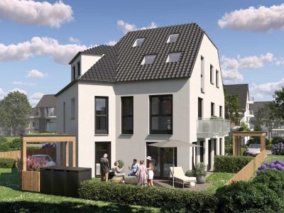 KfW-55: individuelles Reihenhaus mit Garten in Waldtrudering