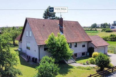 Einfamilienhaus mit Blick ins Grüne & in bester Lage von Iphofen