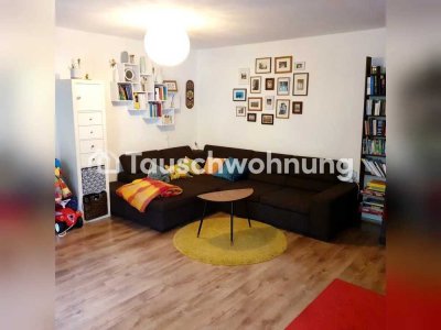 Tauschwohnung: Neubau '04,2 Zi, EBK, Balkon, Gartenmitben., ruhig, FFM HBF