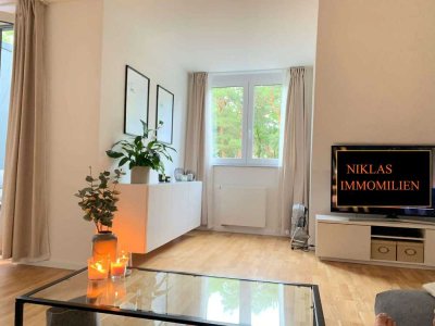 Traumwohnung in Traumlage! Top schicke 3-ZW-Bj. 2018 -DG- mit 8 m² Sonnenloggia- HU-Lehrhöfer Park!