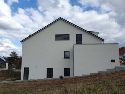 Moderne 3-Zimmer-Neubau-Souterrainwohnung mit Westterrasse