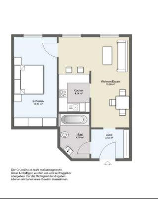 bezugsfreies 2-Raum Apartment Bestlage Zentrum Gottschedstraße