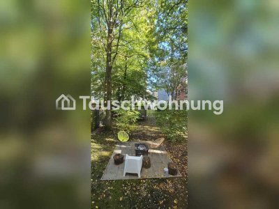 Tauschwohnung: Garten Wohnung in Eppendorf, gegen eine größere Wohnung