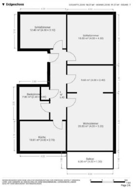 3-Zimmer-Wohnung mit Balkon und Keller 1.OG / Erstbezug nach Sanierung