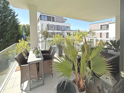 Exklusive Neubauwohnung mit herrlicher Loggia und TG Stellplatz in bester Stadtlage!