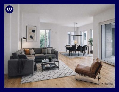 Hell & modern & viel Platz: 2 Zimmer + Balkon, guter Schnitt, modernes Tageslichtbad, Abstellraum