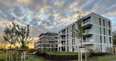 Traumhafte barrierefreie Penthousewohnung mit Terrasse, Balkon und Blick in den Spinelli-Park