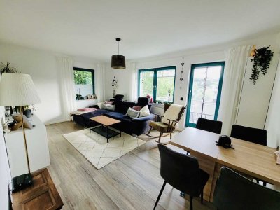 Moderne 3,5 Zimmerwohnung mit Ausblick in Marburg - Marbach