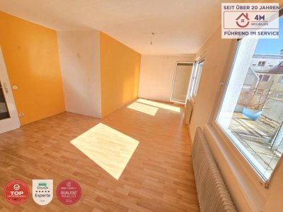 Helle und sonnige 3 Zimmer Dachgeschoßwohnung mit 2 Terrassen