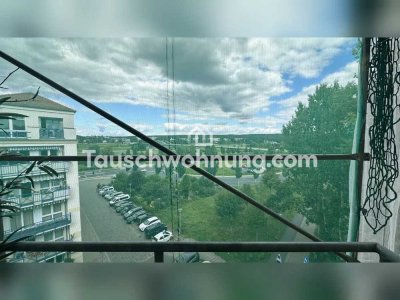 Tauschwohnung: Schöne 4 Raum Maisonette Wohnung mit Blick auf die Elbe