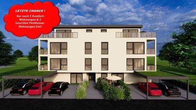 Neue Penthouse-Wohnung mit Aufzug in hochwertiger Ausstattung mitten im Zentrum von Neunkirchen!
