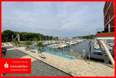 Ferienwohnung mit Wasserblick an der Priwallpromenade