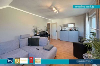 Trier-Nord: Gepflegte 4ZKB-Dachgeschosswohnung mit Einbauküche und Balkon in der Nähe vom Moselufer!