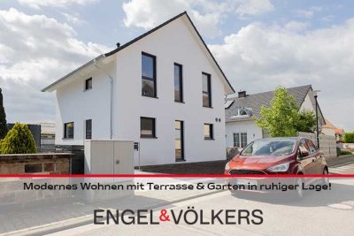 Erstbezug: Modernes Wohnen & Arbeiten mit Terrasse und Garten in ruhiger Lage!