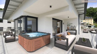 Everyday Luxury - SEEBLICK - Penthouse mit Einliegerwohnung direkt am Wörthersee