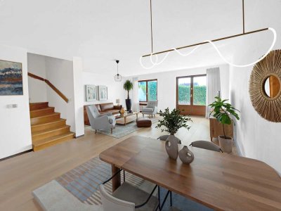 Wohnen wie im Haus - Gartenwohnung zum Modernisieren für Familien im Lohhof