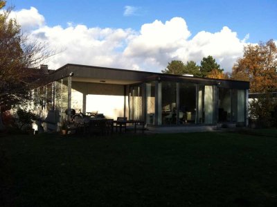 Architekten-Flachdach-Bungalow