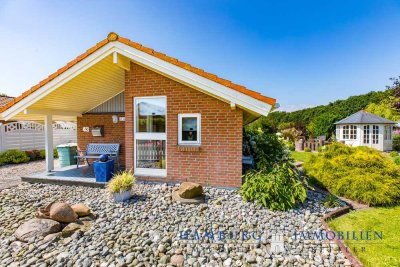 Scandinavischer EBK Bungalow auf ca. 792m² Traum-Grundstück in 23747 Dahme
