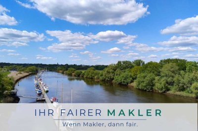 ** Exklusives Penthouse an der Lesum mit 74m² Dachterrasse und 2 Stellplätze **