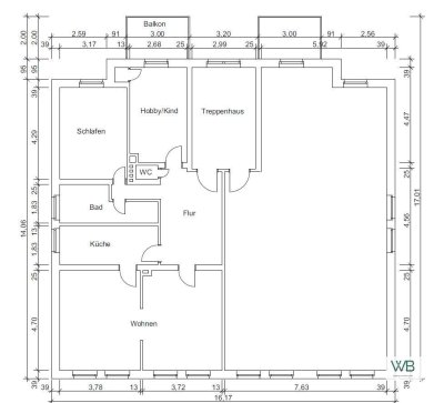 Renovierungsbedürftig - 1 OG + Balkon zum Mitgestalten - Östliche Ringgebiet Braunschweig