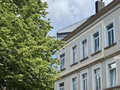 Lichtdurchflutetete Wohnung mit Stellplatz direkt am Jahnplatz/ Nähe Weidencarree
