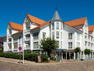 Ostseebad Sellin: Zentrale 35 qm Wohnung in Strandnähe mit Balkon