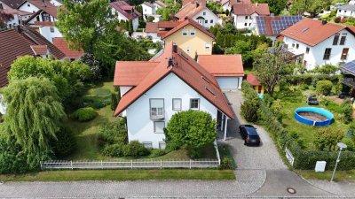 Freistehendes Architekten-Einfamilienhaus mit Einliegerwohnung in Oberding zu verkaufen!
