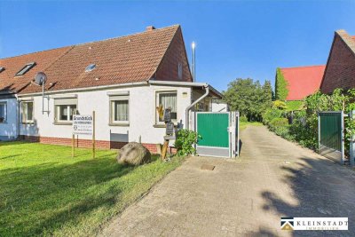 Kleines und Feines Einfamilienhaus mit großem Grundstück in Nitzow
