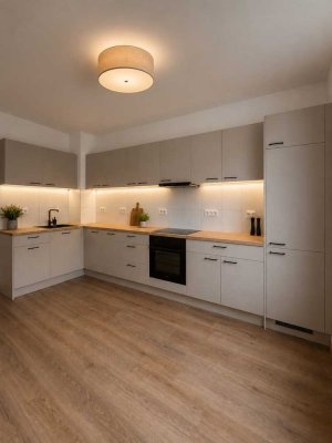 1 Monat mietfrei, große und helle Renovierte 2-Zimmer-Wohnung mit Einbauküche. Jetzt anfragen!