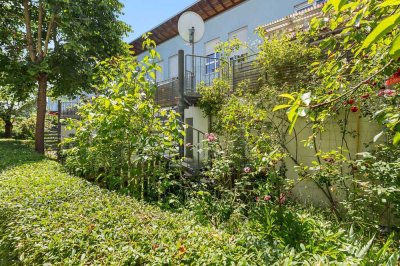 Schöne Terrassen-Wohnung mit Gartenanteil und Platz für die ganze Familie!