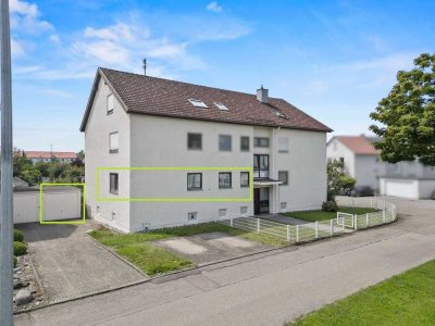 Sofort bezugsfrei! Charmante 4,5-Zimmer-Wohnung mit Terrasse und viel Raum zum Wohlfühlen