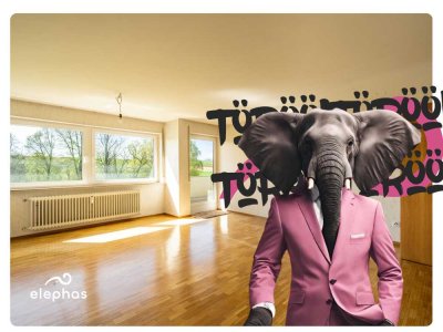 Groß geschnitten, gut gelegen. 3-Zimmer-Wohnung mit Balkon in Backnang!