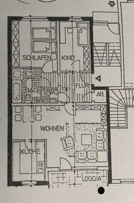 Attraktive 3-Zimmer-Wohnung mit Balkon, Einbauküche und Stellplatz – ruhige Lage mit Nähe zur Natur