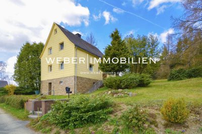Gepflegtes Einfamilienhaus mit weitläufigem Grundstück im malerischen Frankenwald