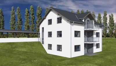 Erstbezug: stilvolle 4-Zimmer-Wohnung mit Einbauküche und Balkon in Furth (Arth)