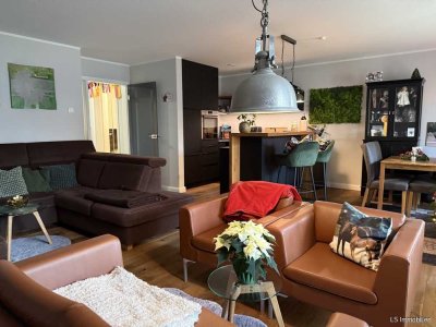 Moderne Zwei-Zimmer-Erdgeschosswohnung mit großer Terrasse und Garten in Wardenburg