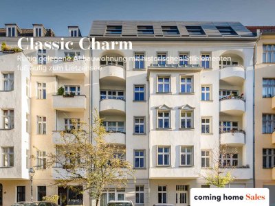 Classic Charm - Ruhig gelegene Altbauwohnung mit historischen Stilelementen fußläufig zum Lietzensee