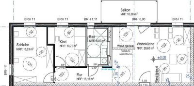 Attraktive 3-Zimmer-Wohnung mit Balkon und EBK in Lahr/Schwarzwald